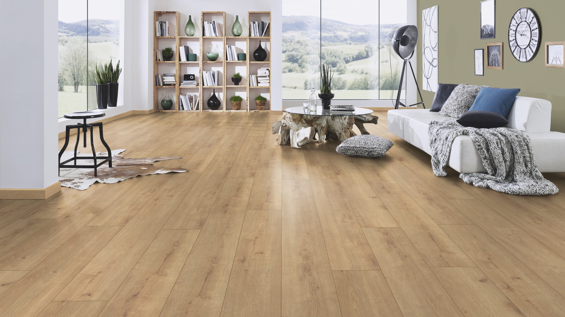 Parchet laminat rezistent la umiditate MO.RE! | Atlantic Mo*re 8 | Sundance Oak K326 8mm - Krono Original